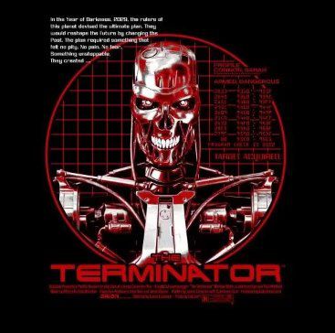 The Terminator Target Acquired Hoodie für 21,99€ (statt 41€)