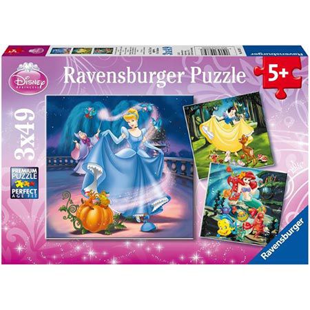 Ravensburger Schneewittchen, Aschenputtel & Arielle Kinderpuzzle für 7,19€ (statt 12€)