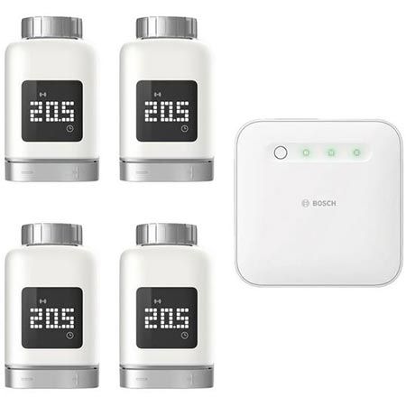 Bosch Smart Home Starter Set Heizung II mit 4 Thermostaten für 339,95€ (statt 371€)