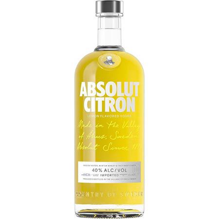 🍋 1 Liter Absolut Citron Vodka mit Zitronen Aroma für 16,49€ (statt 24€)