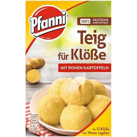 9er Pack Pfanni Teig Klöße mit rohen Kartoffeln, je 335g ab 17,95€ (statt 25€)