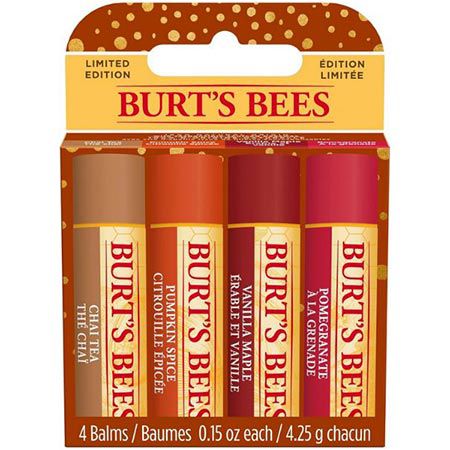 4er Pack Burt’s Bees Lippenbalsam Geschenkset für 11,18€ (statt 14€)