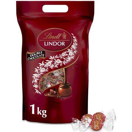 🍬 1Kg Lindt Lindor Double Chocolate Schokoladen Kugeln ab 21,84€ (statt 30€)