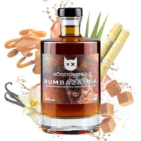 Böser Kater RUMbazamba Caramel Toffee, 0,5l, 40% für 31,32€ (statt 37€)