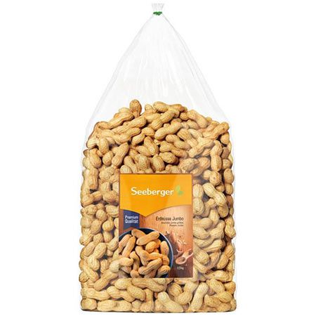 🥜 2,5 Kg Seeberger Jumbo Riesen Erdnüsse, geröstet ab 12,74€ (statt 20€)