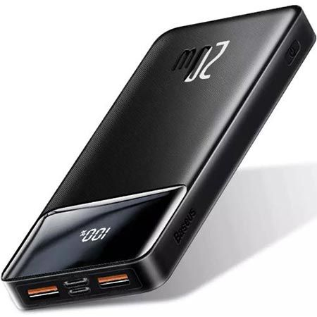 Baseus USB A/C Power Bank mit 20.000mAh, 20W für 22,36€ (statt 35€)