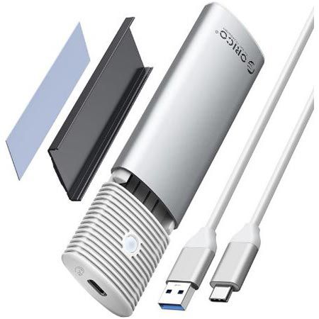 ORICO M.2 NVMe SATA SSD Gehäuse mit USB für 11,98€ (statt 22€)