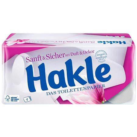 🧻 20 Rollen Hakle Toilettenpapier Sanft & Sicher ab 7,59€ (statt 11€)