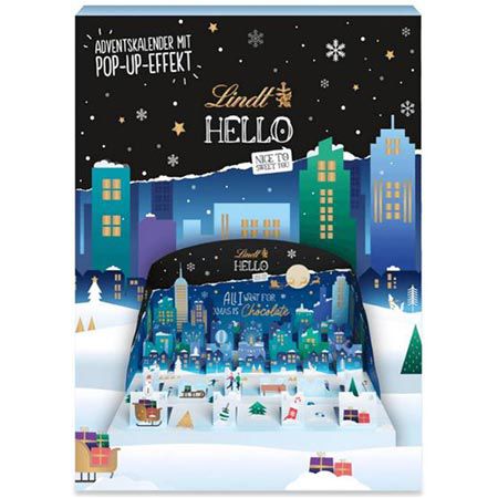 Lindt Hello Pop Up Adventskalender, 235g für 18,89€ (statt 30€)