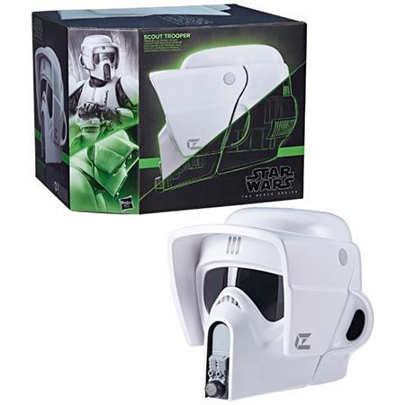 Star Wars The Black Series Scout Trooper elektronischer Helm für 104,89€ (statt 174€)