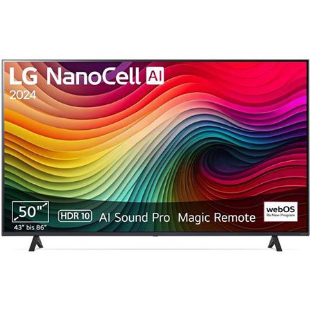 🔥 LG 50NANO81T6A 50″ NanoCell 4K UHD Fernseher für 399€ (statt 579€)