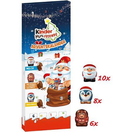 kinder Mini Friends Adventskalender, 146g für 6,29€ (statt 11€)