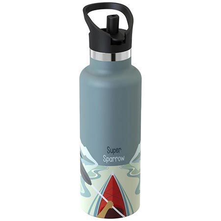 Super Sparrow Edelstahl Thermo Trinkflasche, 500ml für 9,73€ (statt 17€)