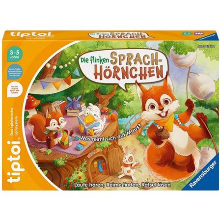 Ravensburger tiptoi – Die flinken Sprach-Hörnchen, Lernspiel für 14,99€ (statt 21€)