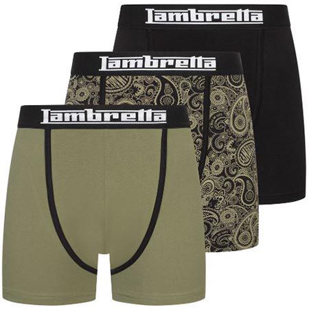 😱 18 Stück Lambretta Paisley Boxershorts ab 55€ (statt 120€)