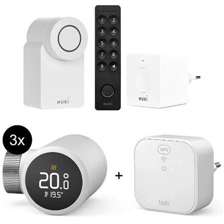 🔥 tink Flash Sale mit tado, Nuki & eufy – z.B. tado Thermostate + Bridge für 170€ statt 309€