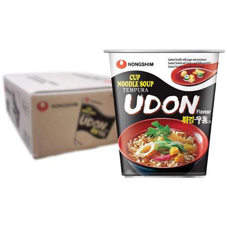 🍜 12er Pack Nong Shim Instantnudeln Udon ab 16,19€ (statt 24€)