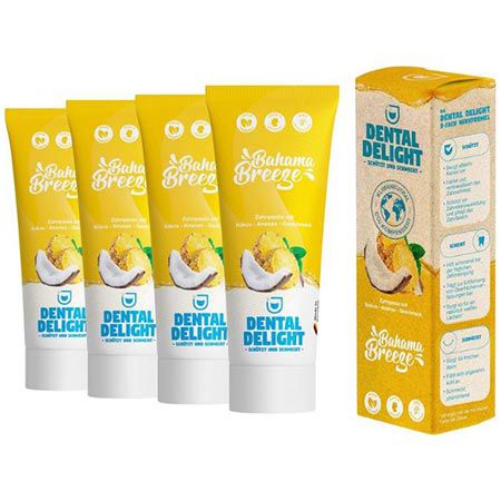 🦷 4er Pack Dental Delight Bahama Breeze Zahnpasta ab 6,41€ (statt 8€)