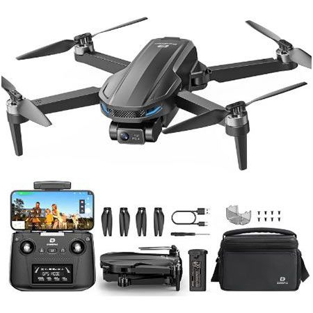 DEERC D65 EIS 4K Kamera Drohne mit 2 Achsen Gimbal für 139,99€ (statt 200€)