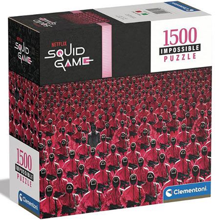 Clementoni Squid Game Impossible Puzzle, 1.500 Teile für 5,28€ (statt 10€)