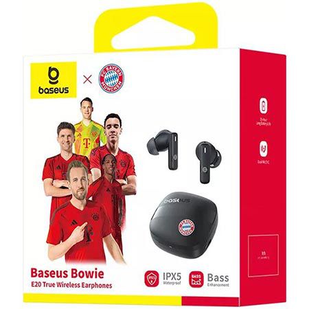 Baseus Bowie FC Bayern In Ear Bluetooth Kopfhörer für 19,49€ (statt 30€)