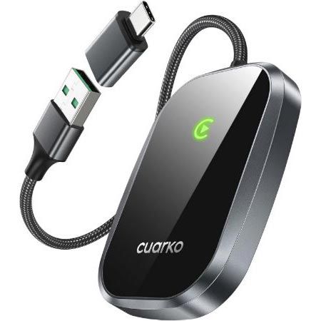 cuarko CarPlay Wireless Adapter inkl. USB Adapter für 26,99€ (statt 45€)