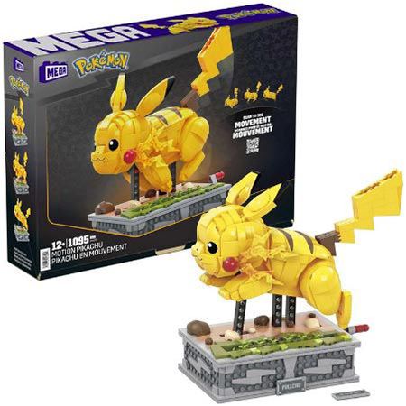 Mega HGC23 Pokémon Motion Pikachu Figur für 36,99€ (statt 61€)