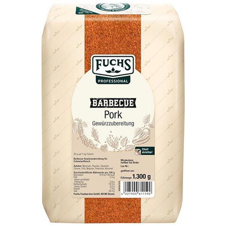 🍖 1,3Kg Fuchs Professional BBQ Pork Gewürzzubereitung ab 13,59€ (statt 18€)