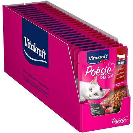 23er Pack Vitakraft Poésie Délice Katzenfutter ab 8,10€ (statt 16€)