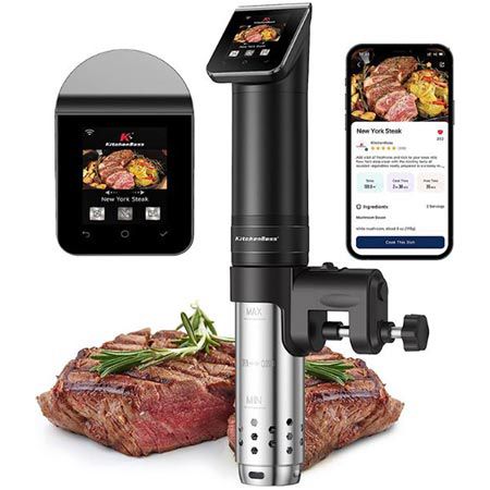 KitchenBoss G330 Sous Vide Garer Stick mit WLAN für 128,56€ (statt 180€)