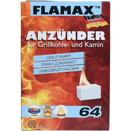 12 x 64er Pack Estexo Flamax Kamin  & Grillanzünder für 20,34€ (statt 33€)