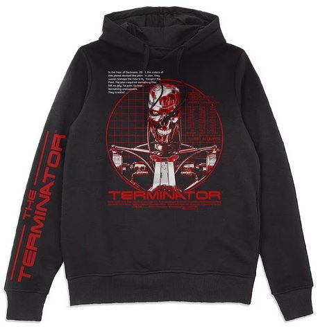 The Terminator Target Acquired Hoodie für 21,99€ (statt 41€)