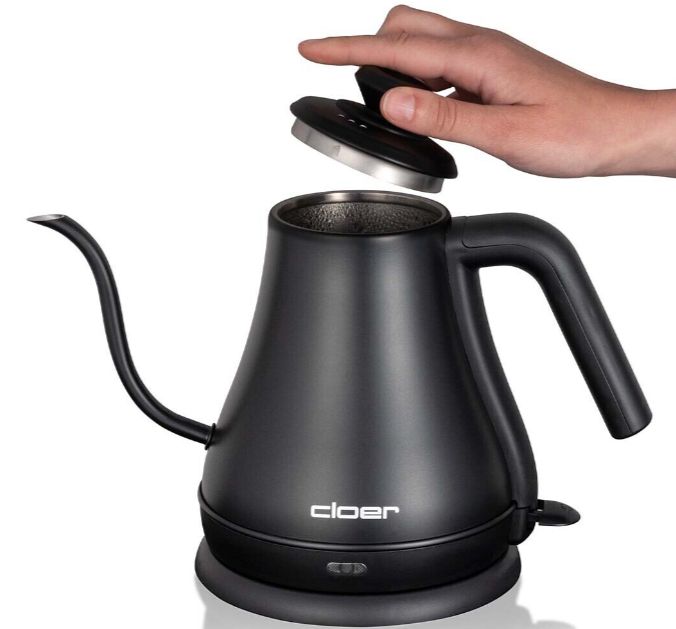 🍵 Cloer 4960 Wasserkocher Gooseneck 0,8 Liter für 19€ (statt 26€)