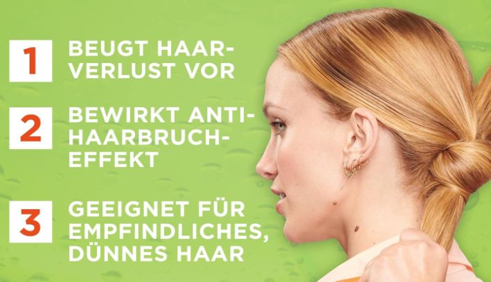 🚿 Sauber! Garnier Kräftigendes Shampoo 300ml für 1,50€ (statt 4€)