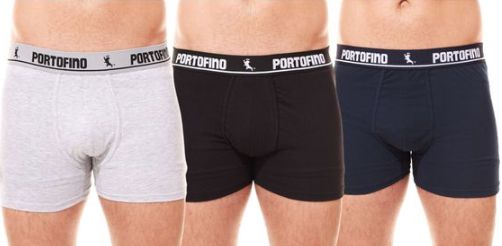 10er Pack PORTOFINO Boxershorts PF100 in 3 Farben bis XL für 30,99€