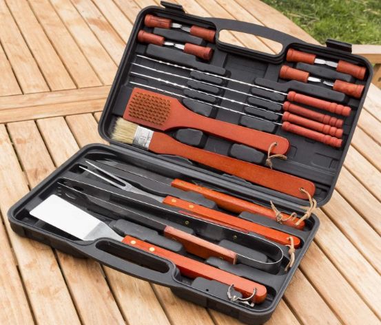 InnovaGoods 18 teiliger Grillkoffer für 14,39€ (statt 29€)