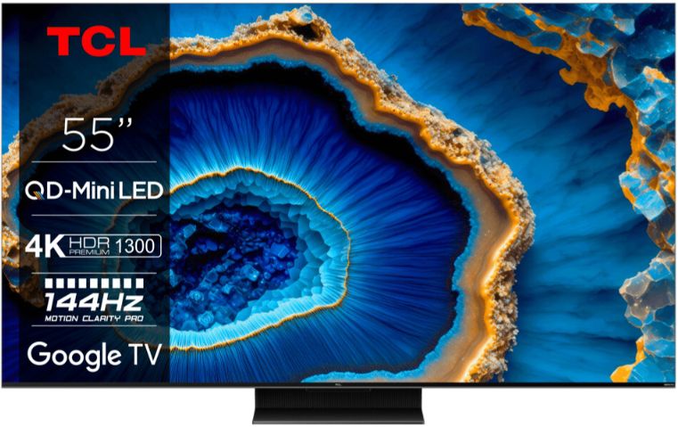 TCL 55C803GX1 55 Zoll Mini LED UHD TV für 535,49€ (statt 623€)