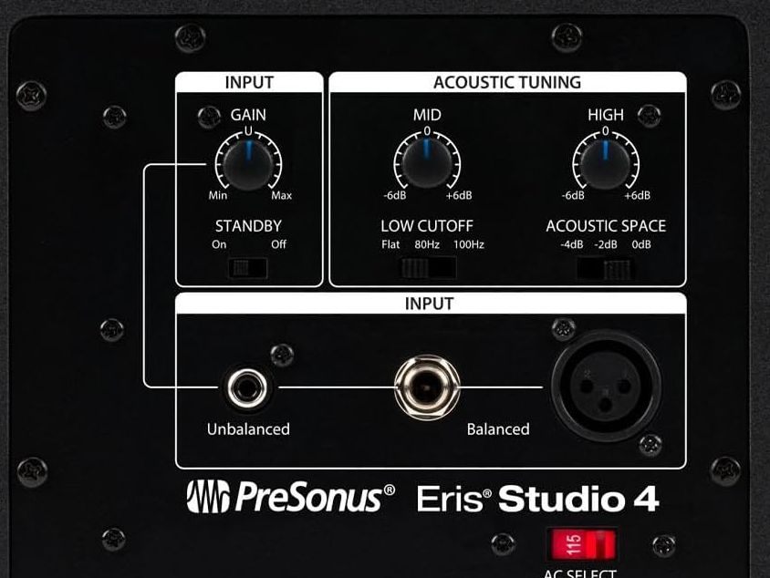 Presonus Eris Studio 4 Monitor Box / Hochtonlautsprecher für 85€ (statt 94€)