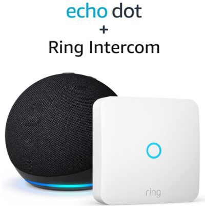 Echo Dot (5. Generation 2022) mit Ring Intercom von Amazon für 59,99€ (statt 75€)