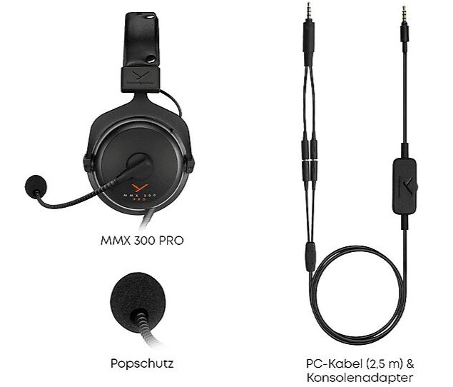 🎧 beyerdynamic MMX 300 Pro Headset für 251€ (statt 299€)