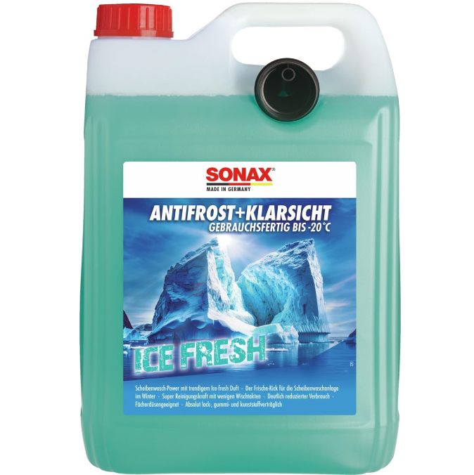 Sonax AntiFrost+KlarSicht IceFresh Gebrauchsfertig bis  20° C   5 Liter für 9,98€ (statt 17€)