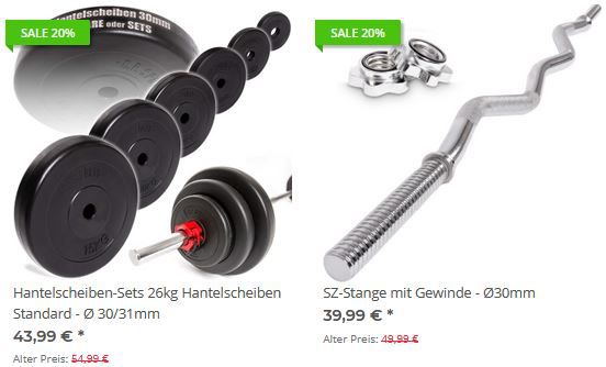 🏋️‍♂️ CP Sports Lagerräumung mit 55% Rabatt + Gratis Geschenke ab 51€ MBW