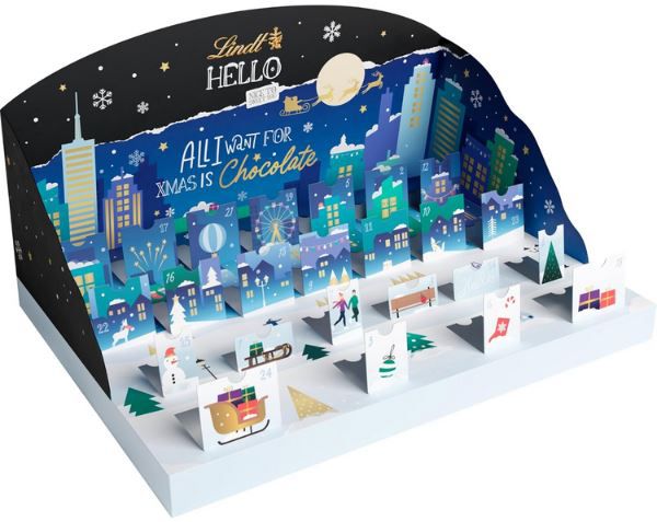 Lindt Hello Pop Up Adventskalender, 235g für 18,89€ (statt 30€)