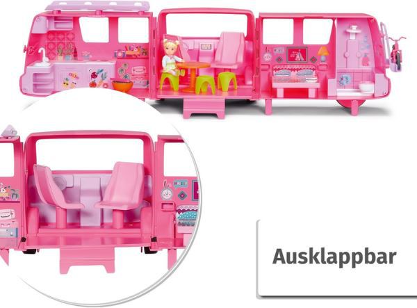 Baby Born Puppe + aufklappbarer Wohnwagen für 12,80€ (statt 21€)