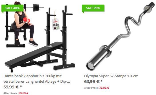 🏋️‍♂️ CP Sports Lagerräumung mit 55% Rabatt + Gratis Geschenke ab 51€ MBW