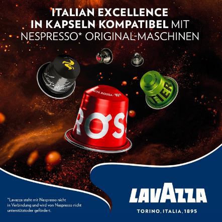 ☕ 100er Pack Lavazza Crema e Gusto Espresso mit Schokoladen Aroma für 17,63€ (statt 30€)