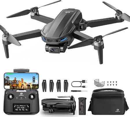 DEERC D65 EIS 4K Kamera Drohne mit 2 Achsen Gimbal für 159,99€ (statt 200€)