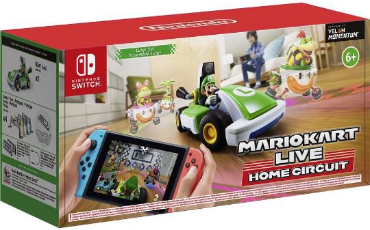 Mario Kart Live: Luigi Home Circuit Set (Switch) ab 49,99€ (statt 72€)