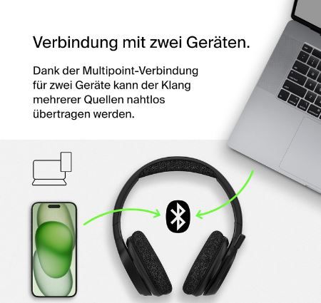 Belkin SoundForm Adapt Over Ear Bluetooth Kopfhörer für 29,99€ (statt 40€)