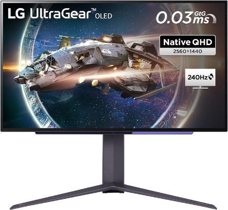 LG 27GR95QE B UltraGear 27 OLED WQHD Gaming Monitor mit 240Hz für 559,99€ (statt 628€)